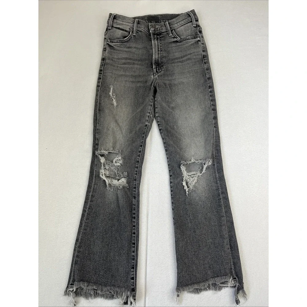 Mother The Hustler Crop Step Chew Jeans Scene Of The Crime 27